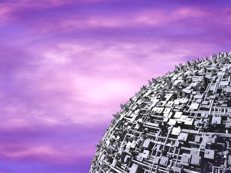 Steel Moon, Free Desktop Wallpaper, 800x600 resolution