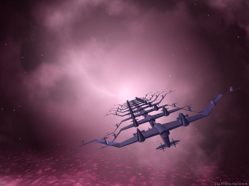 Galactic Nebula Space Ship, Free Desktop Wallpaper, 800x600 resolution