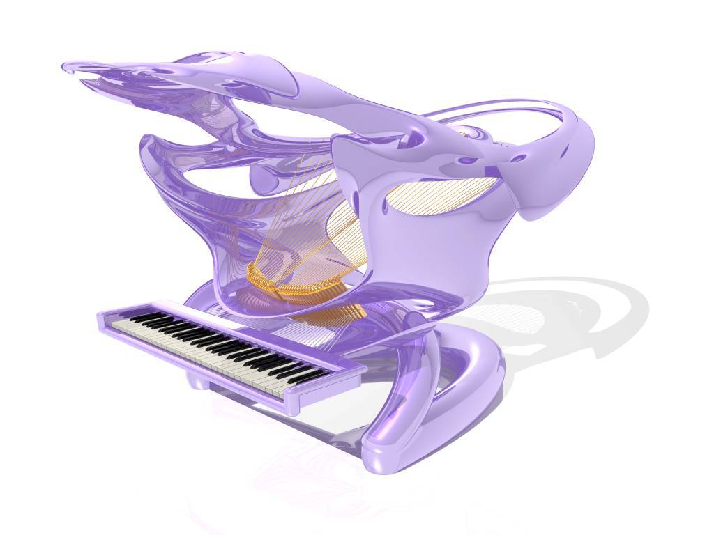 Shark Piano, desktop wallpaper