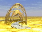 Deserted Roads computer artwork