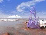Throne At Seascape computer artwork