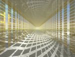 Gold Hall computer artwork
