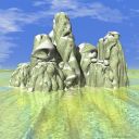 Potato&nbsp;Rocks mobile phone wallpaper 128x128
