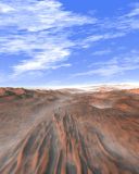 Mars&nbsp;Desert mobile phone wallpaper 128x160