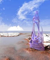 Throne&nbsp;Seascape mobile phone logo 176x208