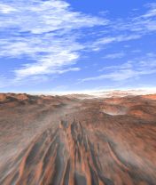 Mars&nbsp;Desert mobile phone background 176x208