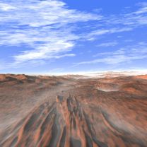 Mars&nbsp;Desert mobile phone background 208x208