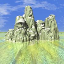 Potato&nbsp;Rocks mobile phone wallpaper 208x208