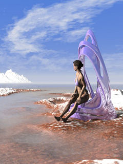 Ice&nbsp;Coast&nbsp;Girl mobile phone image 240x320