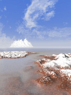 Silent&nbsp;Ice&nbsp;Coast mobile phone image 240x320