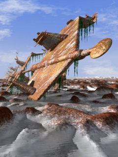 Frozen&nbsp;Dream mobile phone background 240x320