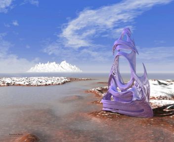 Throne&nbsp;Seascape mobile phone logo 352x288