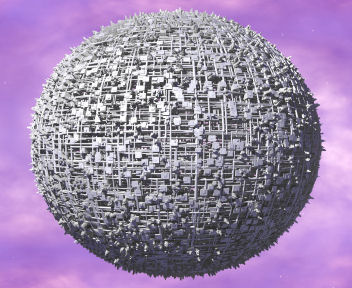 Steel&nbsp;Moon mobile phone wallpaper 352x288