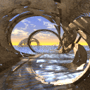 neo&nbsp;caribe mobile phone animation, 128x128 size