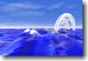 Blue Ice Cave photoprint