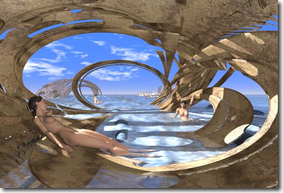 Hyper Cave Bath